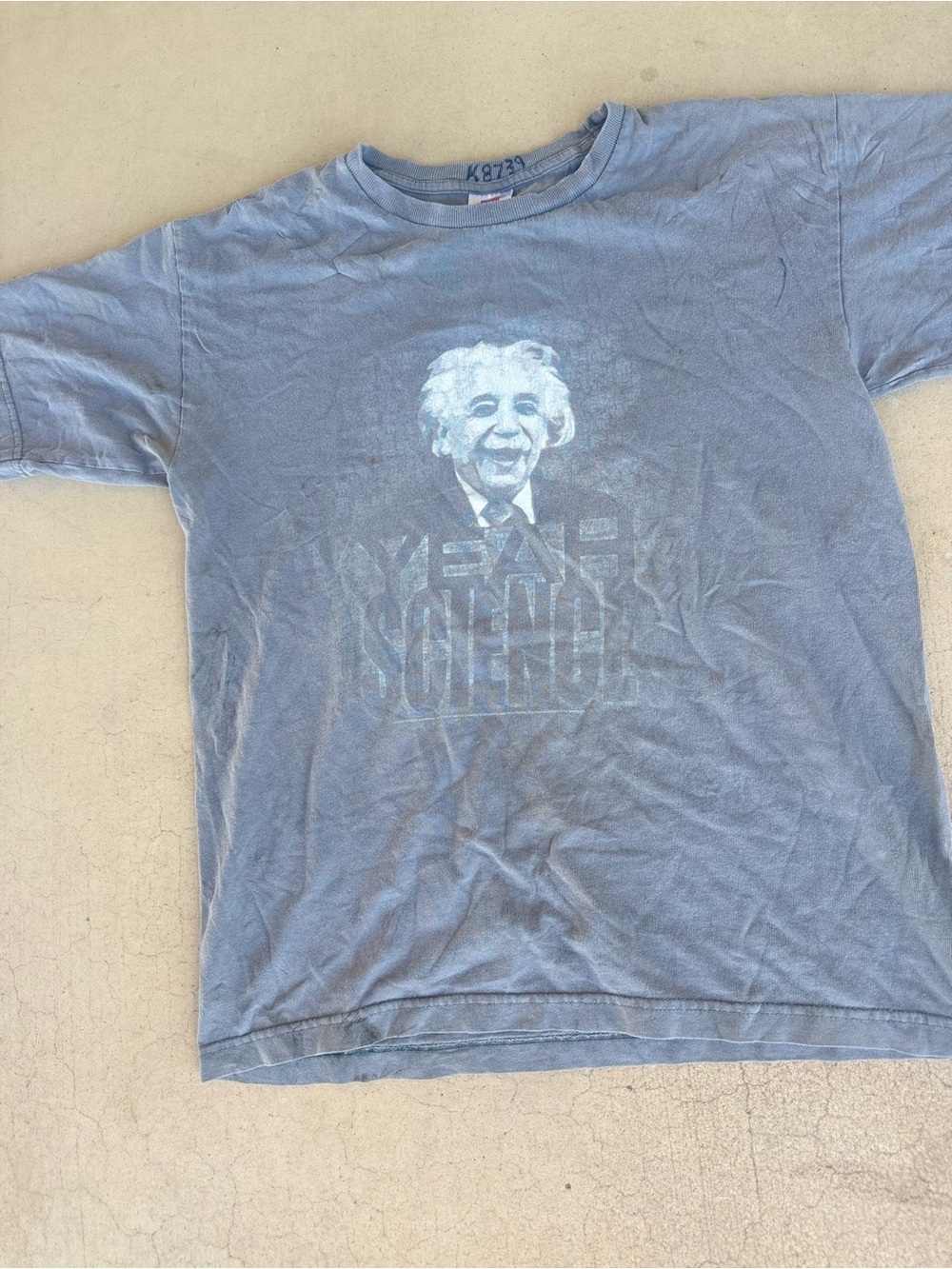Vintage Albert Einstein “Yeah Science!” Graphic T-Shirt – Size M